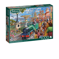 Falcon de luxe Falcon - Fun At The Seaside (1000 Pieces), 1000 pc(s), Landscape, 12 yr(s)