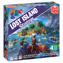 Jumbo Stratego – Lost Island - FR/NL/DE/ENG, Board game, Strategy, 8 yr(s), 30 min, 30 min, Family game