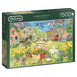 Falcon de luxe Lambing Season 1500 pcs Jigsaw puzzle 1500 pc(s) Farm