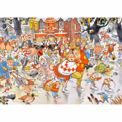 Falcon de luxe Christmas on Ice 1000 pcs Jigsaw puzzle 1000 pc(s) Comics