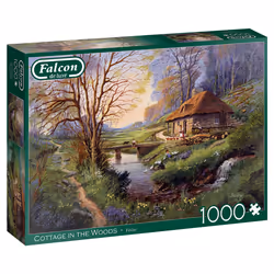 Falcon de luxe Cottage in the Woods 1000 pieces, 1000 pc(s), Landscape, 12 yr(s)