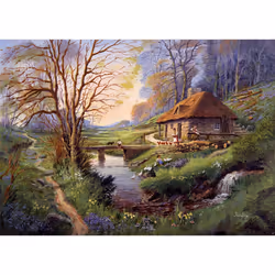 Falcon de luxe Cottage in the Woods 1000 pieces
