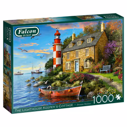 Falcon de luxe The Lighthouse Keeper's Cottage 1000 pieces, 1000 pc(s), Landscape, 12 yr(s)