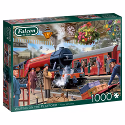 Falcon de luxe Waiting on the Platform 1000 pieces, 1000 pc(s), Vehicles, 12 yr(s)
