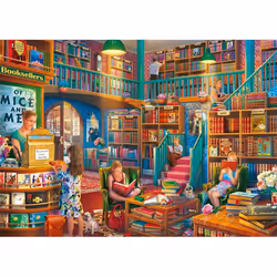 Falcon de luxe An Afternoon in the Bookshop 1000 pieces