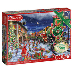 Falcon de luxe Santa's Special Delivery 2 x 1000 pcs 1 for free Jigsaw puzzle 1000 pc(s) Christmas