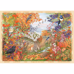 Falcon de luxe Autumn Hedgerow 500 pieces