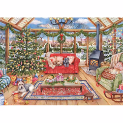 Falcon de luxe The Christmas Conservatory 1000 pieces