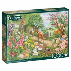 Falcon de luxe An Afternoon Hack 1000 pieces, 1000 pc(s), Flora & fauna, 12 yr(s)