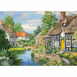 Falcon de luxe Riverside Cottages 2x500 pieces