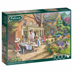 Falcon de luxe Country Retreat 1000 pieces, 1000 pc(s), Landscape, 12 yr(s)
