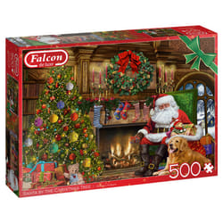 Falcon de luxe Santa by the Fireplace 500 pieces
