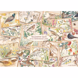 Falcon de luxe The Country Diary Postcards 1000 pieces