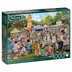 Falcon de luxe Sausage and Cider Festival 1000 pcs, 1000 pc(s), People, 12 yr(s)