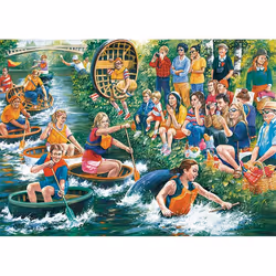 Falcon de luxe The Coracle Regatta 1000 pieces
