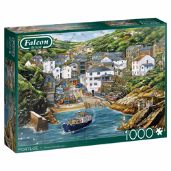 Falcon de luxe Falcon - Portloe (1000 Pieces), 1000 pc(s), City, 12 yr(s)