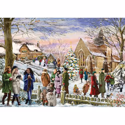 Falcon de luxe Festive Village 1000 pieces