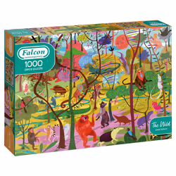 Falcon Contemporary The Wild 1000 pieces, 1000 pc(s), Art, 12 yr(s)