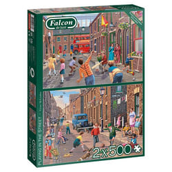 Falcon de luxe Falcon - Playing In The Street (2X500 Pieces)