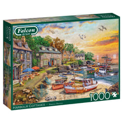 Falcon de luxe Harbour Cottages (1000 pieces) Jigsaw puzzle 1000 pc(s) City