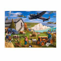 Falcon de luxe Falcon - Flight Over Dover (1000 Pieces)