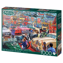 Falcon de luxe Falcon - The Transport Museum (1000 Pieces), 1000 pc(s), Vehicles, 12 yr(s)