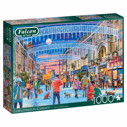 Falcon de luxe Falcon - Christmas In Cardiff (1000 Pieces), 1000 pc(s), Holidays, 12 yr(s)