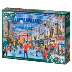 Falcon de luxe Falcon - Christmas In Cardiff (1000 Pieces)