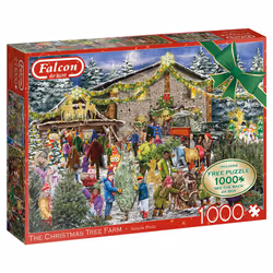 Falcon de luxe Falcon The Christmas Tree Farm 2x1000 pcs