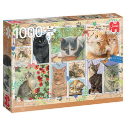 Premium Collection Francien van Westering, Cat Stamps 1000 pieces