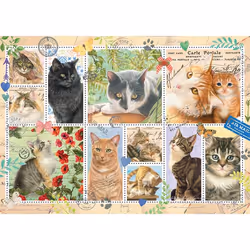 Premium Collection Francien van Westering, Cat Stamps 1000 pieces