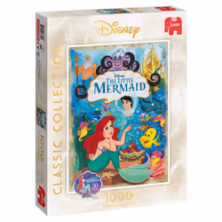 Disney Premium Collection - Classic Collection, The Little Mermaid 1000 pieces, 1000 pc(s), Cartoons, 12 yr(s)
