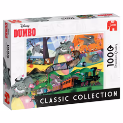Disney Classic Collection Dumbo 1000 pieces, 1000 pc(s), Cartoons, 12 yr(s)