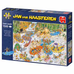Jan van Haasteren - Wild Water Rafting (1500 Pieces)