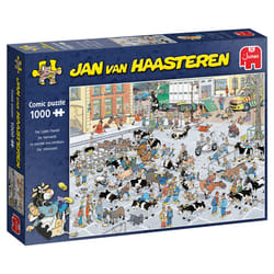 Jan van Haasteren The Cattle Market 1000 pcs Jigsaw puzzle 1000 pc(s) Cartoons