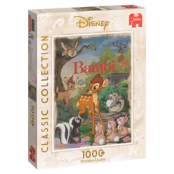 Disney Bambi Movie Poster 1000 pcs, 1000 pc(s), Cartoons, 12 yr(s)