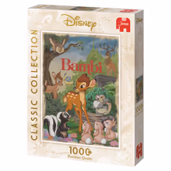 Disney Bambi Movie Poster 1000 pcs Jigsaw puzzle 1000 pc(s) Cartoons
