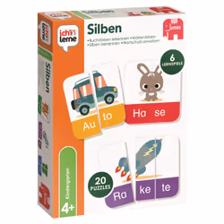 I learn Silben, 4 yr(s), Cardboard, Multicolour