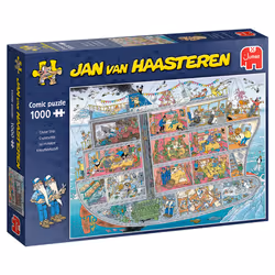 Jan van Haasteren - Cruise Ship (1000 Pieces), 1000 pc(s), Cartoons, 12 yr(s)