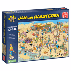 Jan van Haasteren - Sand Sculptures (1000 Pieces), 1000 pc(s), Humor, 12 yr(s)