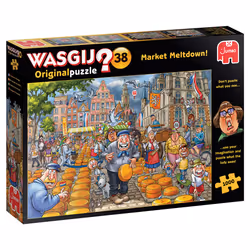 Wasgij Original 38 - Market Meltdown! (1000 Pieces), 1000 pc(s), Comics, 12 yr(s)