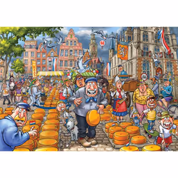 Wasgij Original 38 - Market Meltdown! (1000 Pieces)