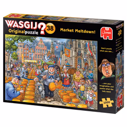 Wasgij Original 38 - Market Meltdown! (1000 Pieces)