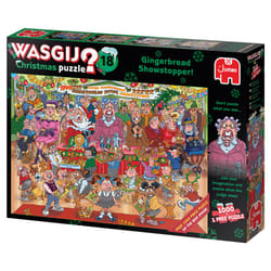 Wasgij Christmas 18 - Gingerbread Showstopper (2X1000 Pieces)