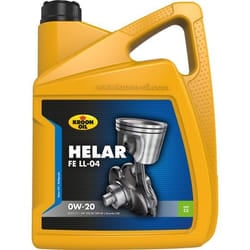 Kroon Oil Helar FE LL-04 0W-20 5l Engine oil 32498 AUDI: A6 C7 Avant, A6 C7 Saloon, A4 B9 Saloon, VOLKSWAGEN: Golf 7, Polo V Hatchback