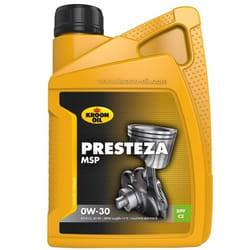Kroon Oil Presteza MSP 0W-30 1l Engine oil 37319 BMW: 5 Saloon, 3 Saloon, 1 Hatchback, FORD: FIESTA 6, Transit Custom V362 Van, FOCUS 3