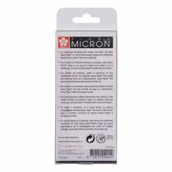 Sakura Pigma Micron fineliner Fine Black 6 pc(s) - Additional view 4