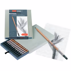 Bruynzeel Design Graphite Pencil Set 12/Pkg-