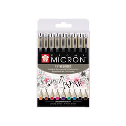Sakura POXSDK059 fineliner Fine Multicolour 9 pc(s)