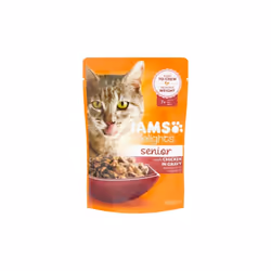 Iams Senior Cat 7+ Delights Chicken In Gravy Cat Food (24x85g)